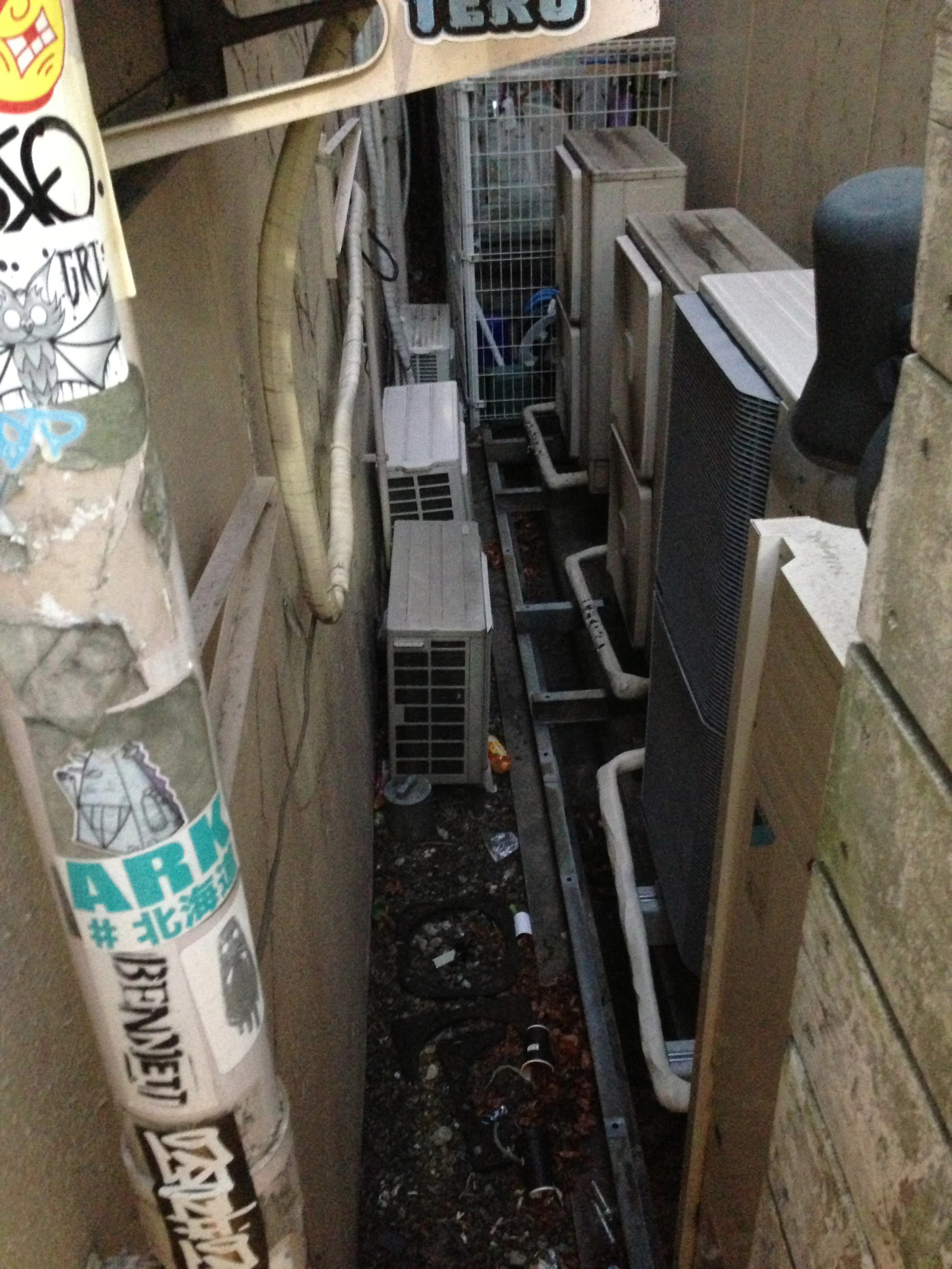 Back alley in Harajuku