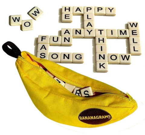 Sample photo of Bananagrams